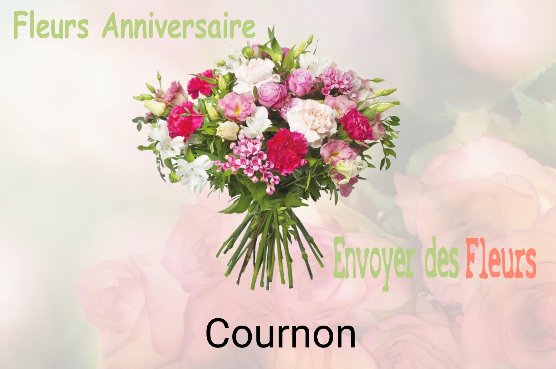 Bouquet de fleurs d’anniversaire livré à Cournon